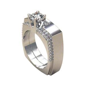 Modern Wedding Bands Engagement Rings